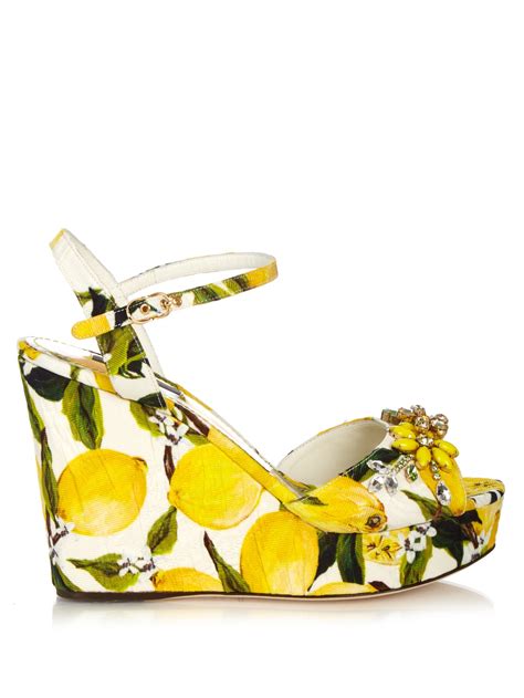 dolce gabbana cloth sandals two metal clasps|dolce gabbana sandals lemon.